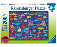 Ravensburger Dėlionė 200 vnt. - Juokingos žuvys