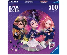 Dėlionė Ravensburger Kpop Demon Hunters puzzle 500pcs