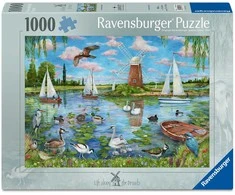 Ravensburger Dėlionė 1000 vnt. - Gyvenimas prie vandens