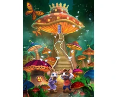 Ravensburger Dėlionė 100 vnt. - Stebuklingi grybai