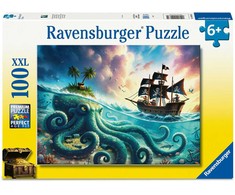 Dėlionė Ravensburger - Piratų lobis 100p (12004263)
