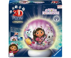 Ravensburger - Dėlionės formos naktinė lemputė Gabby lėlių namelis 72 p (12008059)