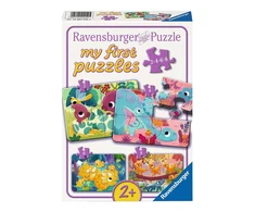 Ravensburger Dėlionė 20 vnt. - Mieli dinozaurai
