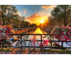 Ravensburger Dėlionė 200 vnt. - Saulėlydis Amsterdame