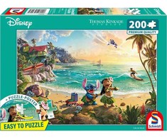 Dėlionė Schmidt Spiele,Disney Schmidt - Thomas Kinkade: Disney - Lilo ir Stitch (200 detalių)