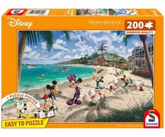 Dėlionė Schmidt Spiele,Disney Schmidt - Thomas Kinkade: Disney - Mikis ir Minė Floridoje (200 detalių)