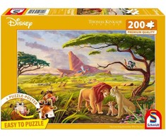 Dėlionė Schmidt Spieledisney Schmidtas – Tomas Kinkade'as: Disney - Liūtas karalius Prisimink, kas esi (200 detalių)
