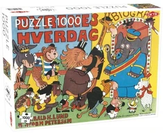 Tactic Games Taktika – Dėlionė 1000 vnt – Storm P Dyrenes Hverdag