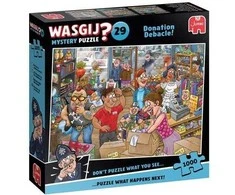 Dėlionė Wasgij - Mystery 29-Donation Debacle! (1000 pieces) (1110100513)
