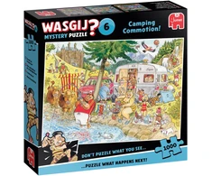 Dėlionė Wasgij - Mystery 6 Camping Commotion! (1000 Pieces) (1119802245)
