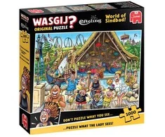 Dėlionė Wasgij – originalus Eftelingas – Sindbado pasaulis! (1000 vienetų) (1110100508)