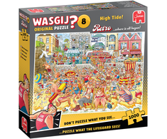 Dėlionė Wasgij - Retro Original 8 - Aukšta banga! (1000 detalių)