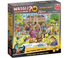 Dėlionė Wasgij - Retro Original 10 - Antikvarinių daiktų medžioklė! (1000 detalių)
