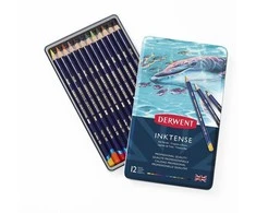 Derwent - Inktense Pencils, 12 Tin