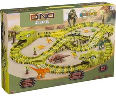 Multi Track Daugiafunkcis takelis – Dinozaurų lenktynių trasa, 240 detalių (41763)