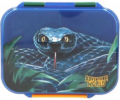 Dino World - Nuotykių Pasaulio Pietūs Dėžutė Gyvatė - Mėlynai Žalia