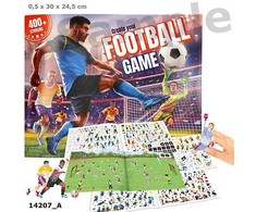 Dino World Sukurk savo – futbolo žaidimo lipdukų knygelę (0414207)