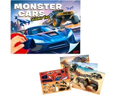 Dino World - Lipdukas „Monstrų automobiliai“ (0414206)