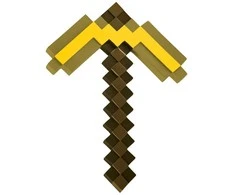 Disguise Apsauga – „Minecraft“ auksinis kirtiklis (112299)