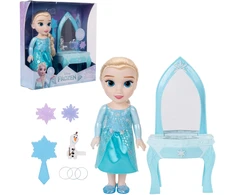 Disney Frozen - Elsa Large Doll &amp; Vanity, 38 cm (10854J)