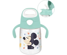 Disney Mickey Baby puodelis su šiaudeliu, 370 ml.
