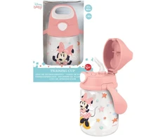 Disney Minnie Baby puodelis su šiaudeliu, 370 ml.