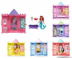 Mattel Lėlė Disney princesė su staigmenos bokštu įvairių modelių