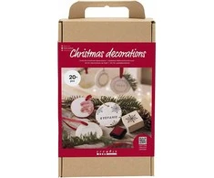 Diy Kit „Pasidaryk pats“ rinkinys – kalėdinė dekoracija – molis (977592)