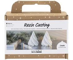 Diy Kit Mini Craft rinkinys – dervos liejimas, baltas, 1 pakuotė (977711)