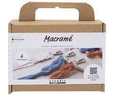CREATIV Diy Kit „Pasidaryk pats“ rinkinys – Makramė – Raktų pakabukas (977554)