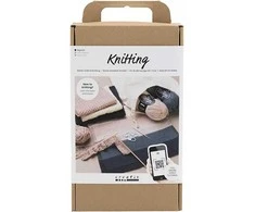 Diy Kit „Pasidaryk pats“ rinkinys – mezgimo pradžiamokslio rinkinys (970852)