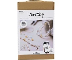 Diy Kit „Pasidaryk pats“ rinkinys – „Starter Craft Kit“ papuošalų klasikiniai karoliukai (970856)