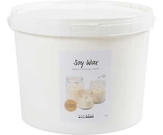 Diy Kit Sojų vaškas, Žvakėms konteineriuose, 5kg/ 1 pak. (73429)