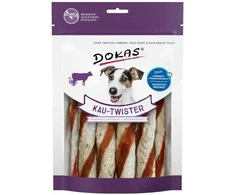Dokas - Chew Twister su jautiena ir antiena - 200 g