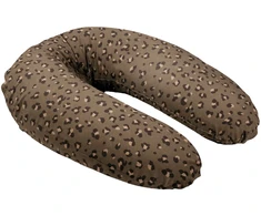 Doomoo Buddy maitinimo ir nėštumo pagalvė Leopard Bronze, 180 cm