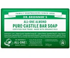 Dr. Bronner's - Migdolų muilo gabaliukas 140 g
