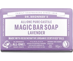 Dr. Bronner's - Levandų kvapo muilo gabaliukas 140 g