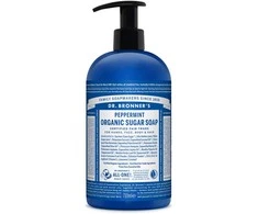 Dr. Bronner's - Organinis cukraus muilas su pipirmėtėmis, 710 ml