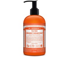 Dr. Bronner's Organic Sugar Soap Tea Tree, 355 ml