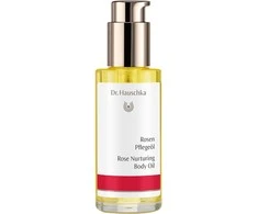 Dr. Hauschka Body Care Rose maitinamasis kūno aliejus visam kūnui dienai, 75 ml