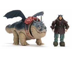 Dragons Drakonų filmas – Vikingas ir Prabangusis Drakonas – Gronkle + Žuvies Kojos