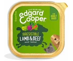 Edgard Cooper – ėrienos ir jautienos paštetas suaugusiems 300 gr – (542503948486)