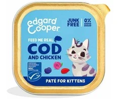 Edgard Cooper - Kitten Vetfood Paté menkės / vištienos - 85 g