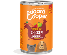 Edgard Cooper – vištiena ir kalakutiena suaugusiems šlapias maistas 400gr – (542503948530)