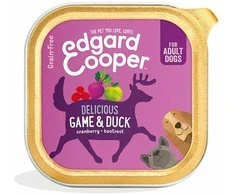 Edgard Cooper – žvėrienos ir ančių paštetas suaugusiems 300 gr – (540700714764)