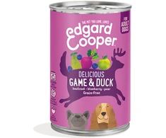 Edgard Cooper – žvėrienos ir ančių suaugusiųjų šlapias maistas 400 gr – (542503948533)