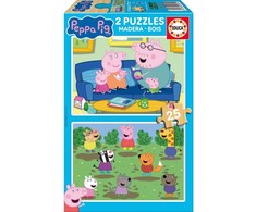 Educa - 2x25 pcs, Peppa Pig (80-20334)