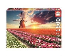 Tulip Educa Dėlionė (puzzle)1500 TULPIŲ PEIZAŽAS 12-99 metų
