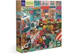 „eeBoo“ – Dėlionė 1000 vnt. – „English Žalias Market“ – (EPZTEGM)