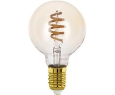 EGLO - E27 G80 spiralė, gintarinė - TW - Zigbee, Bluetooth